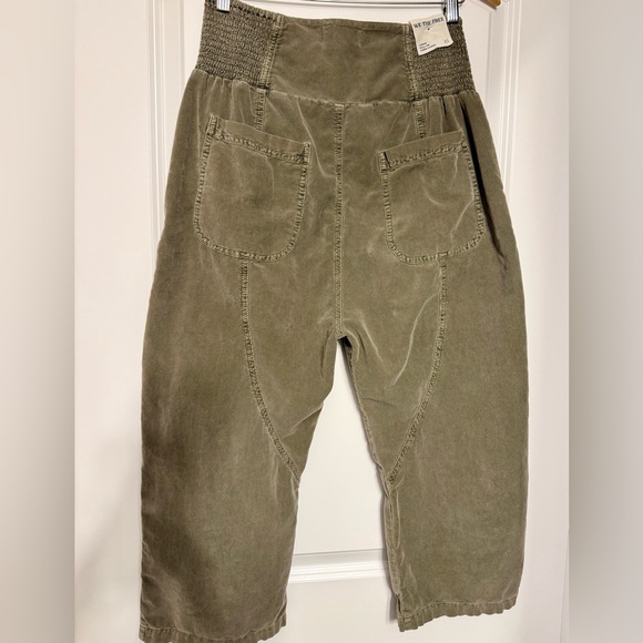 Free People Lunan Crop Harem Cord Jeans We The Free XS - Picture 8 of 11